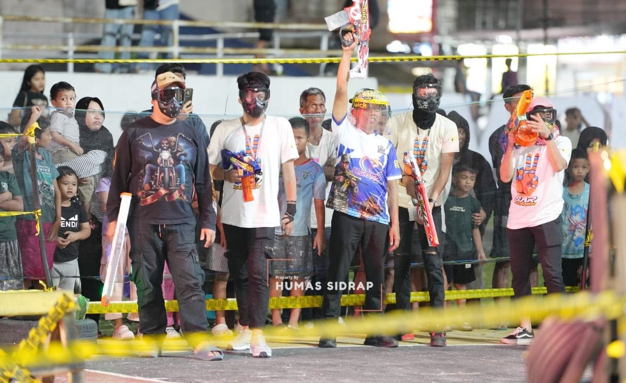 Turnamen Gel Blaster Sidrap: Ajang Kompetisi Sekaligus Peluang Pelaku UMKM