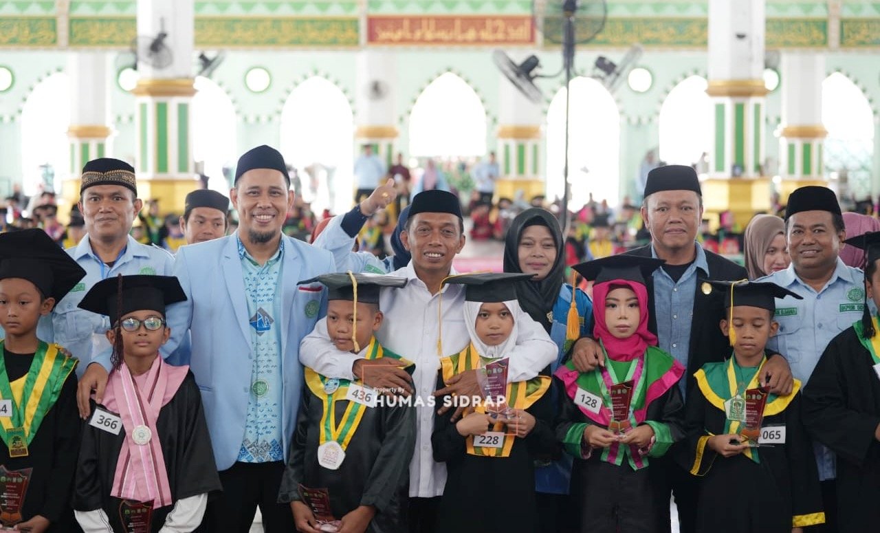 Wisuda 638 Santri, Sidrap Perkuat Fondasi Generasi Qurani