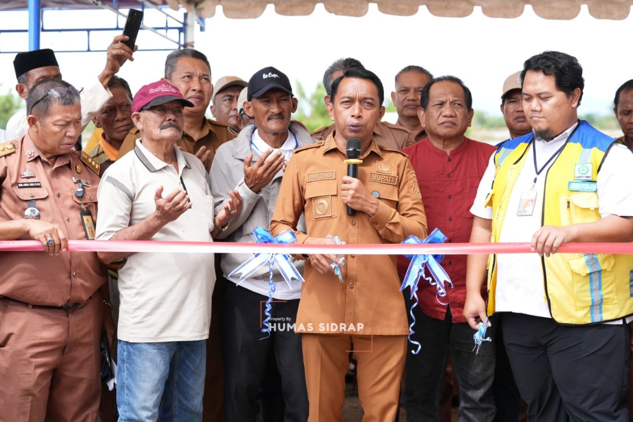 Resmikan dan Uji Coba JIAT, Syaharuddin Alrif: Solusi Konkret Petani