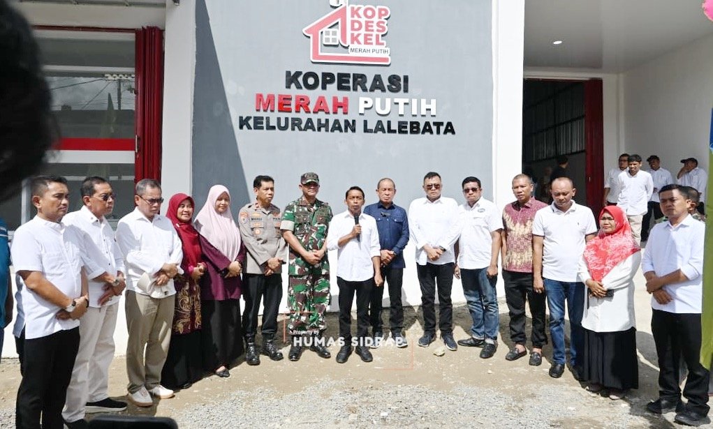 Saksikan Peresmian KDKMP oleh Presiden Prabowo, Bupati Sidrap Tegaskan Dukungan Penuh