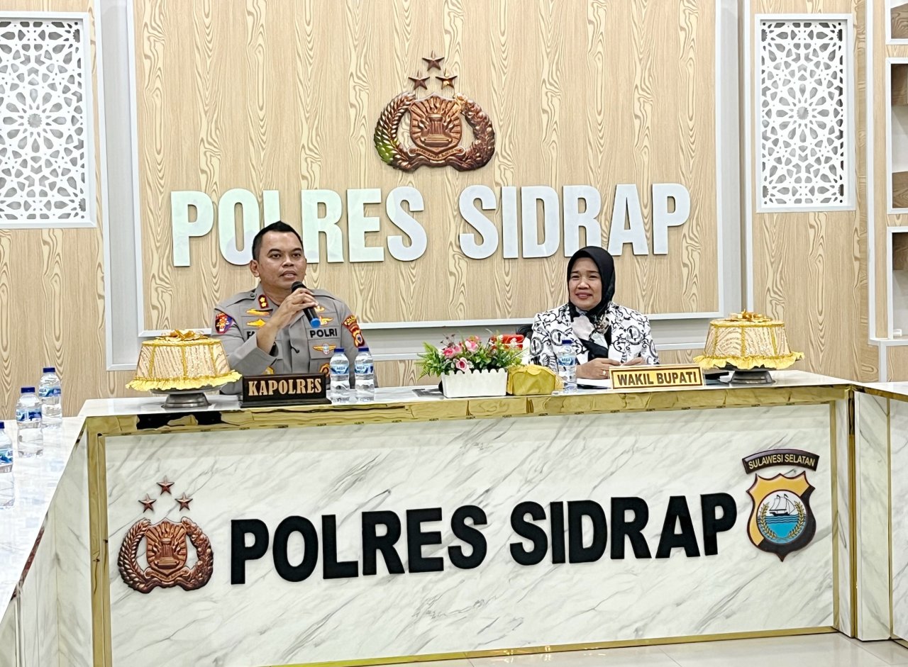 Sukseskan Porsenijar 2026, PGRI Sidrap Audiensi dengan Kapolres