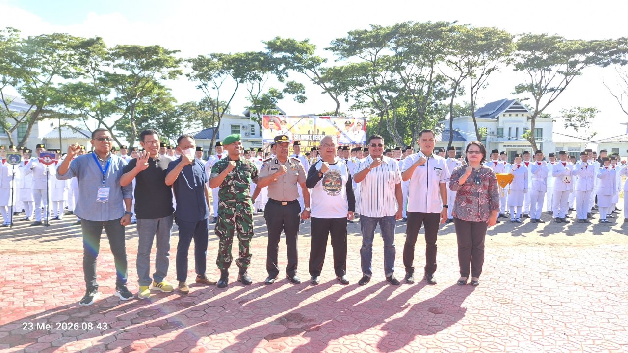 Sidrap Tuan Rumah Lomba Baris-Berbaris dan Pengibaran Bendera Tingkat Sulsel 2026