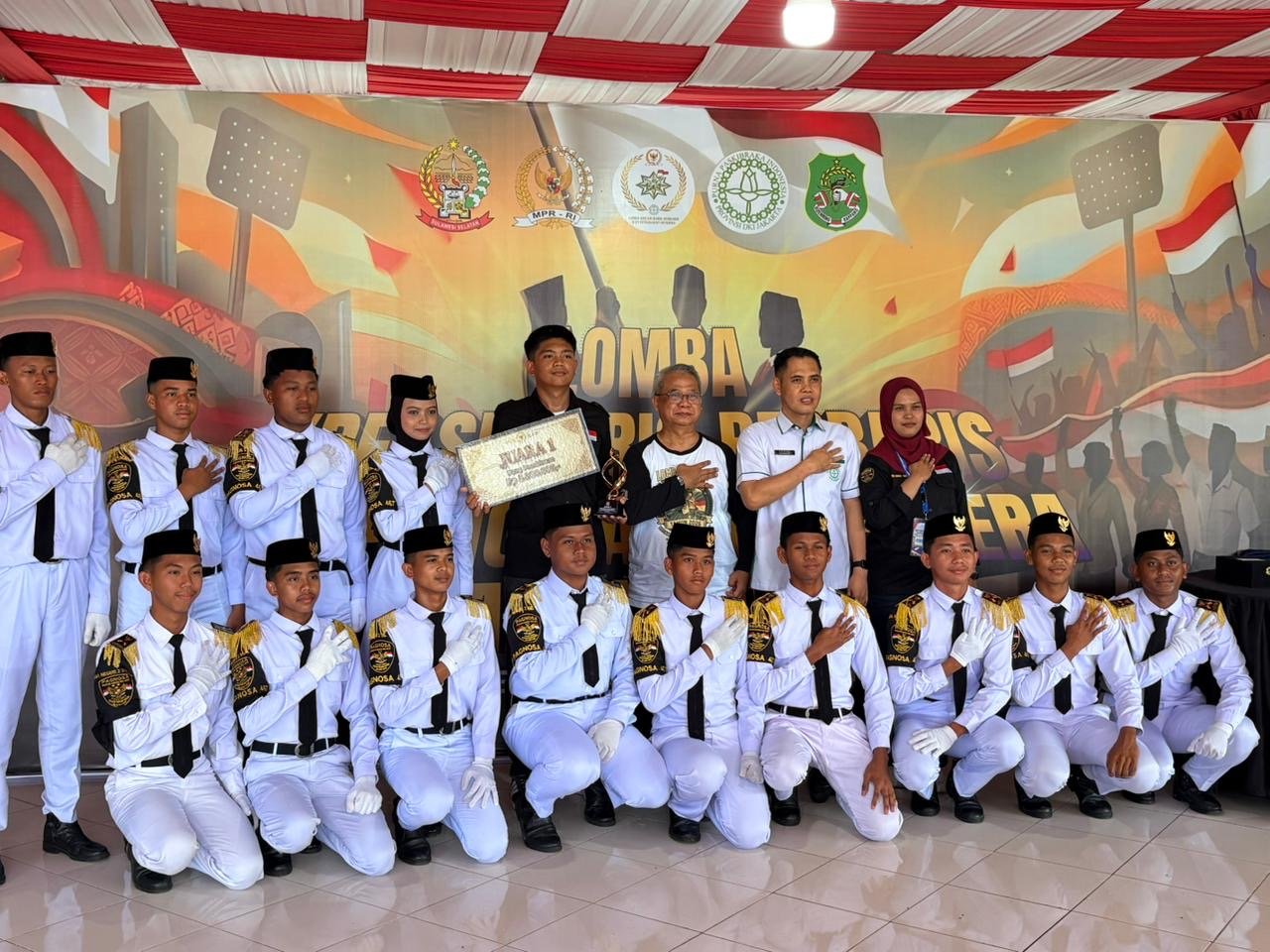 SMAN 2 Sidrap Raih Juara I LKBBBP MPR RI 2026, Wakili Sulsel di Tingkat Nasional