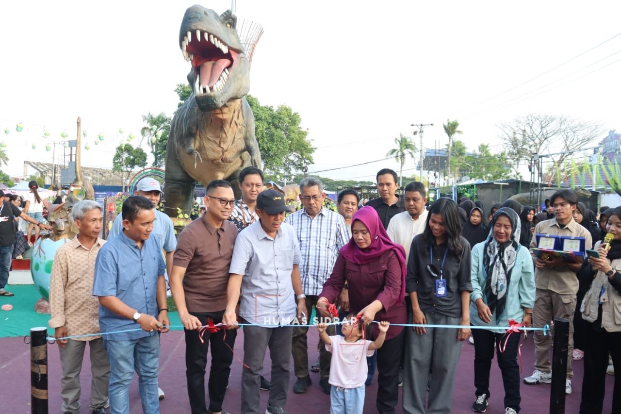 Hadir di Sidrap, Wahana Dino Planet Jadi Sarana Hiburan dan Edukasi Keluarga