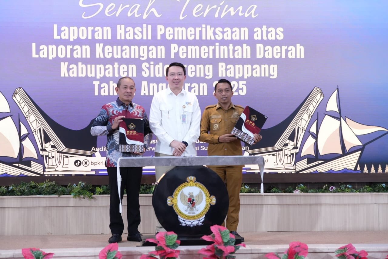 Selamat, Sidrap Raih WTP ke-10 Berturut-turut