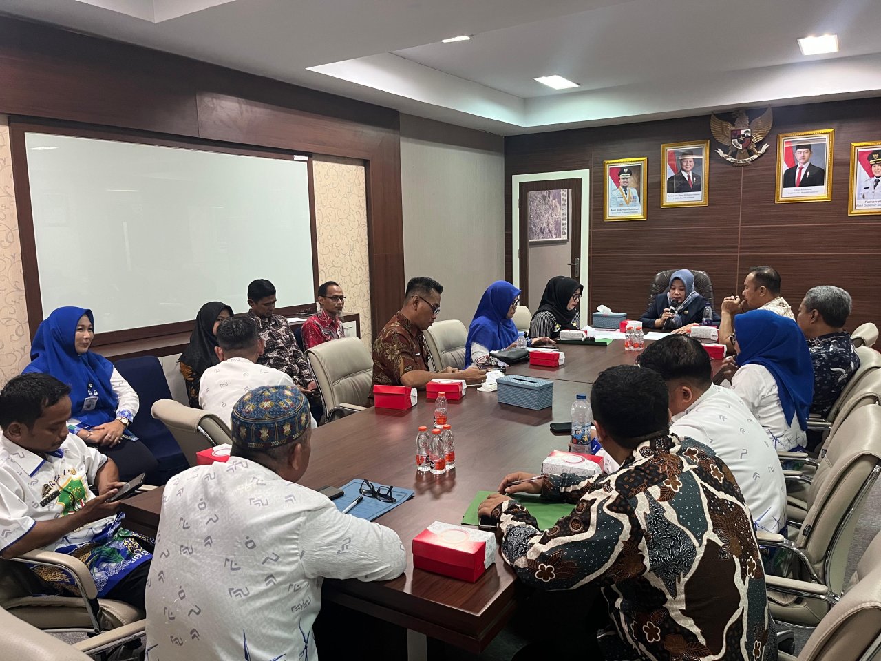 Hadirkan Para Camat, Pemkab Sidrap Matangkan Persiapan Penempatan KKN Profesi Kesehatan Unhas