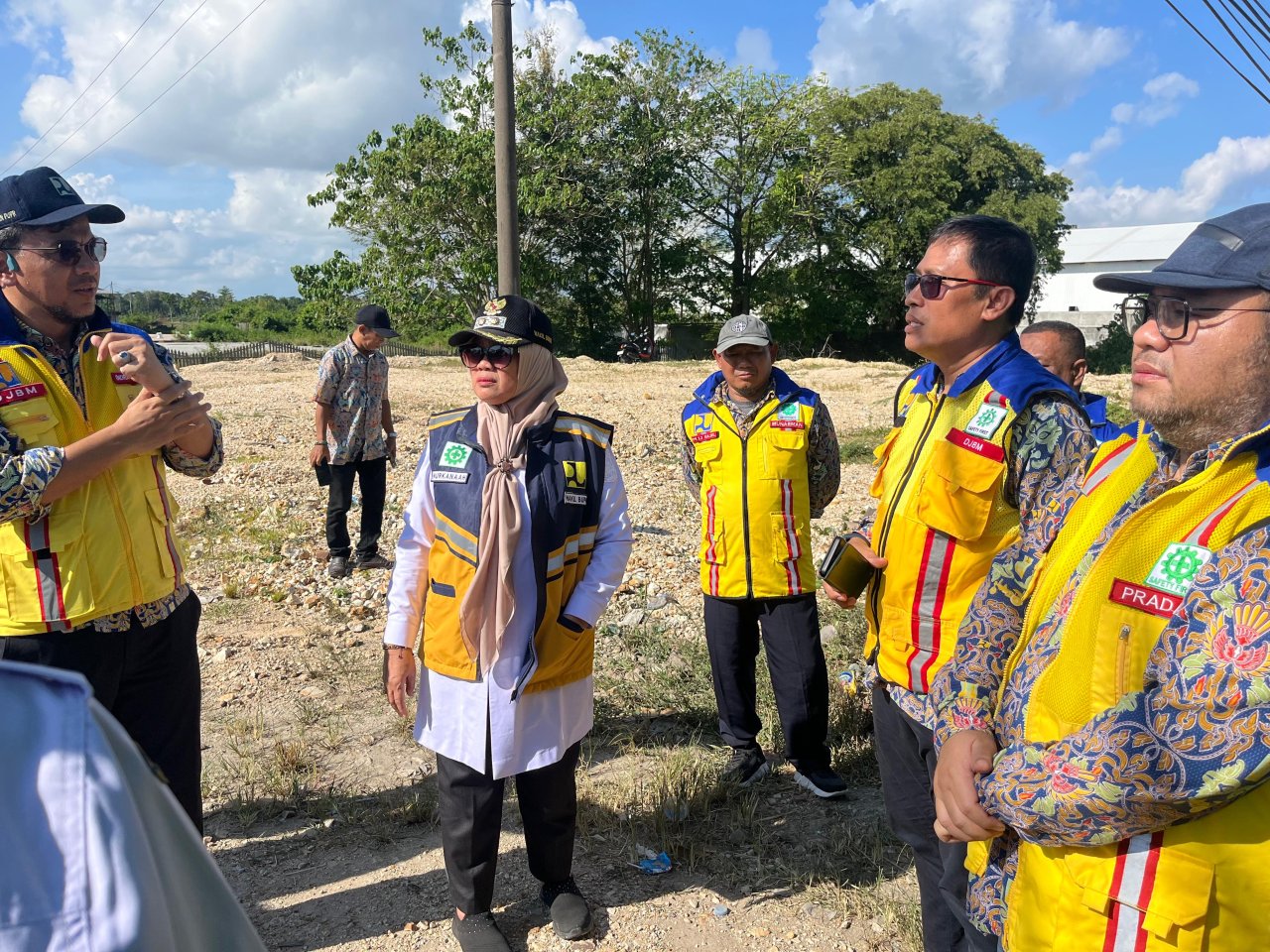 Sinergi Pembangunan, Wabup Sidrap dan BBPJN Sulsel Tinjau Langsung Kondisi Jalan Nasional