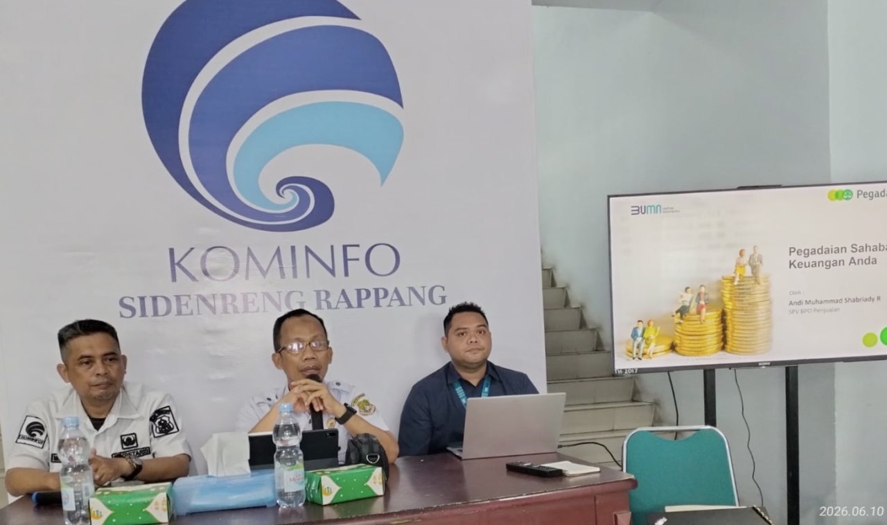Duduk Bersama di Lobi Kantor, Kominfo Sidrap Evaluasi Kinerja dan Pererat Kekompakan