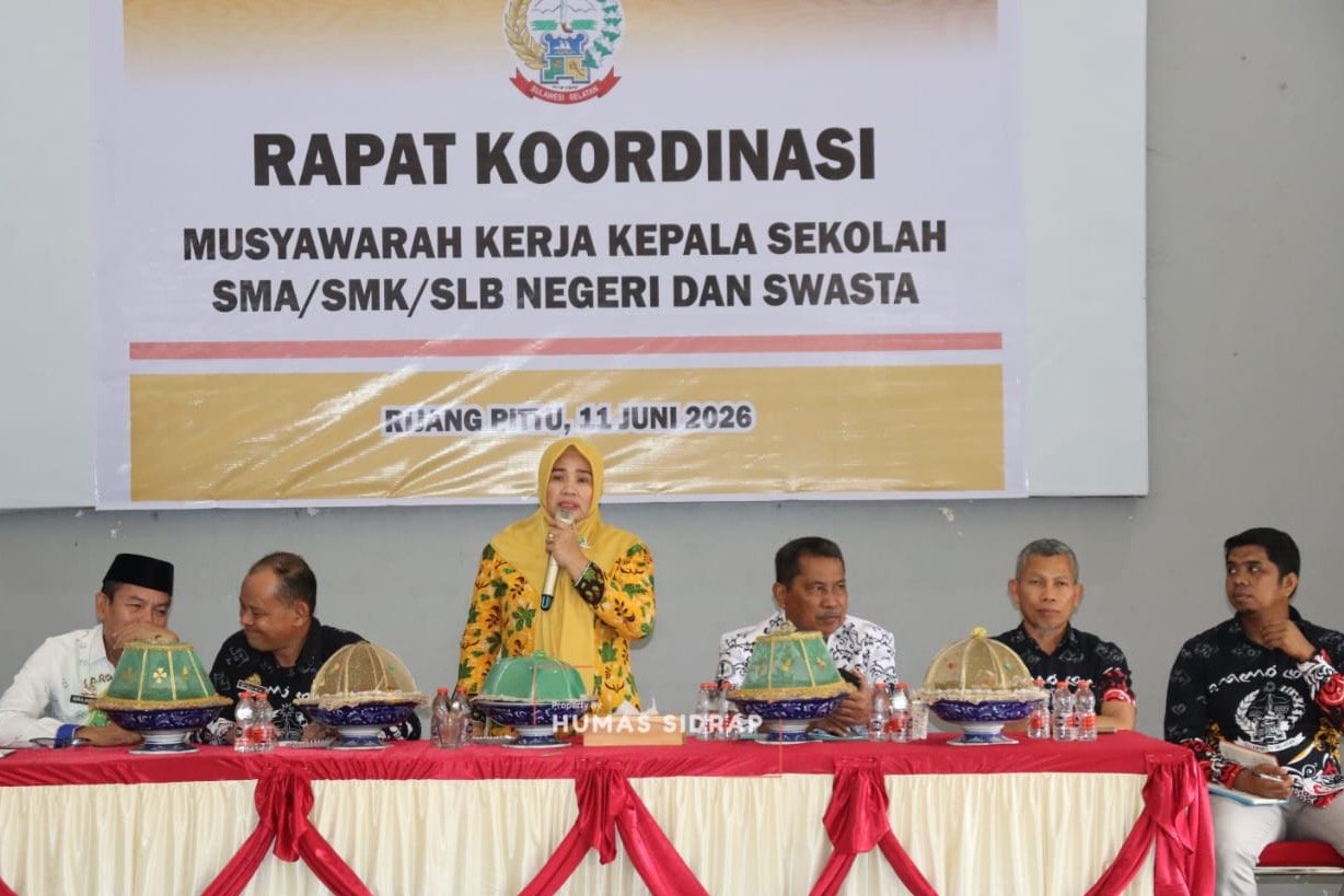 Gerakan Anti Mager Siap Digelar, Nurkanaah Tekankan Sinergi Unsur Pendidikan di Sidrap