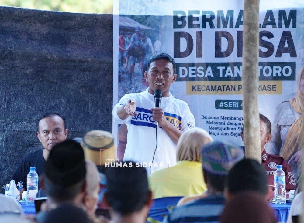 Hadir di Tengah Warga Tana Toro, Bupati Sidrap Tegaskan Komitmen Percepat Pembangunan Desa