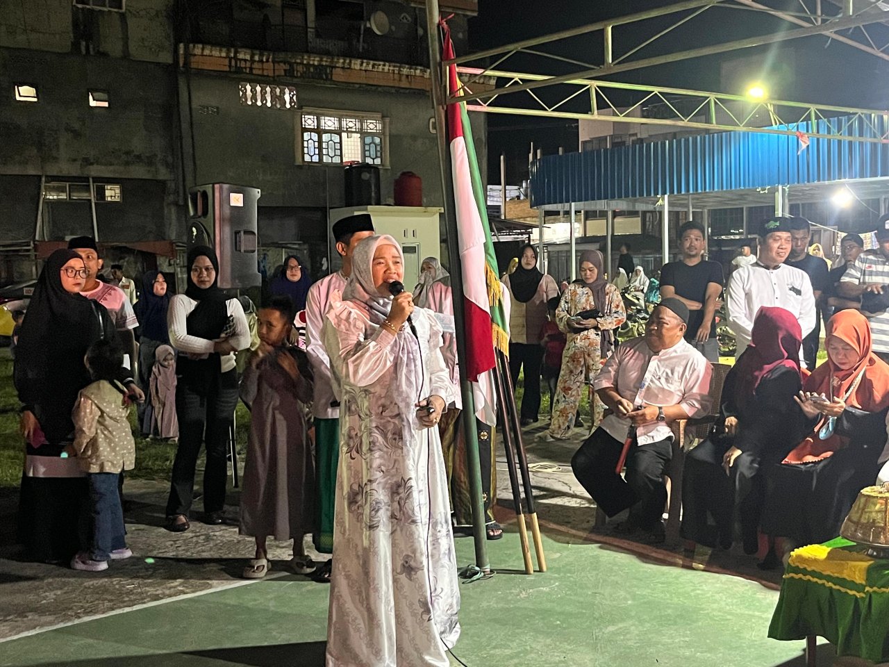 Wabup Nurkanaah Lepas Pawai Obor 1 Muharram 1448 H di Panca Rijang