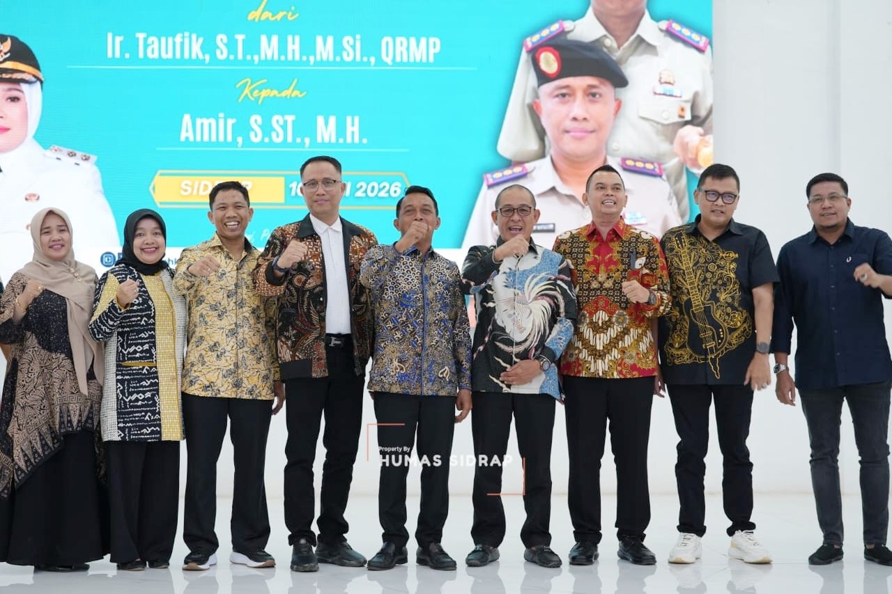 Taufik Pamit, Apresiasi Kepemimpinan Bupati Syaharuddin dan Kekompakan Sidrap