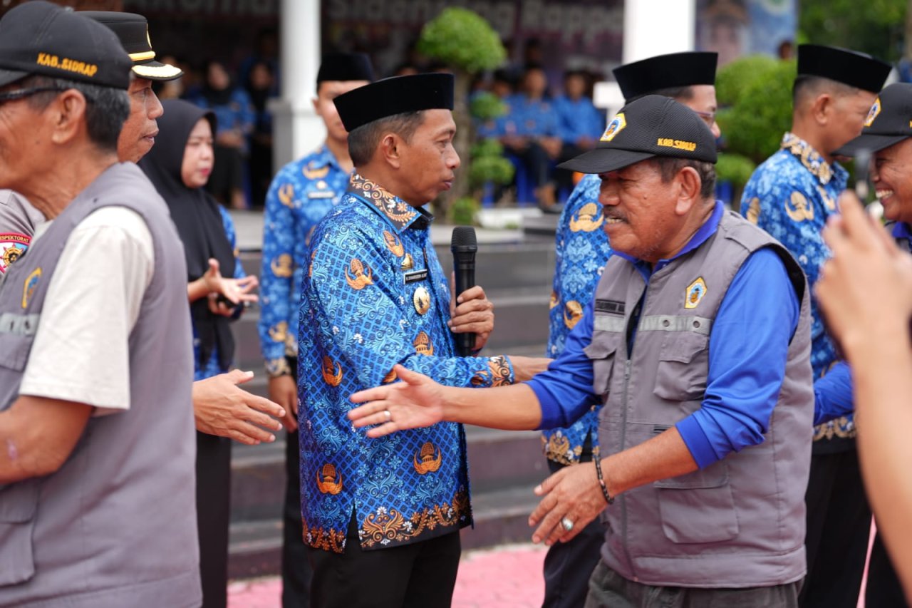 Bawa Misi Kemajuan Pertanian, Kontingen Sidrap Dilepas Menuju Penas KTNA Gorontalo