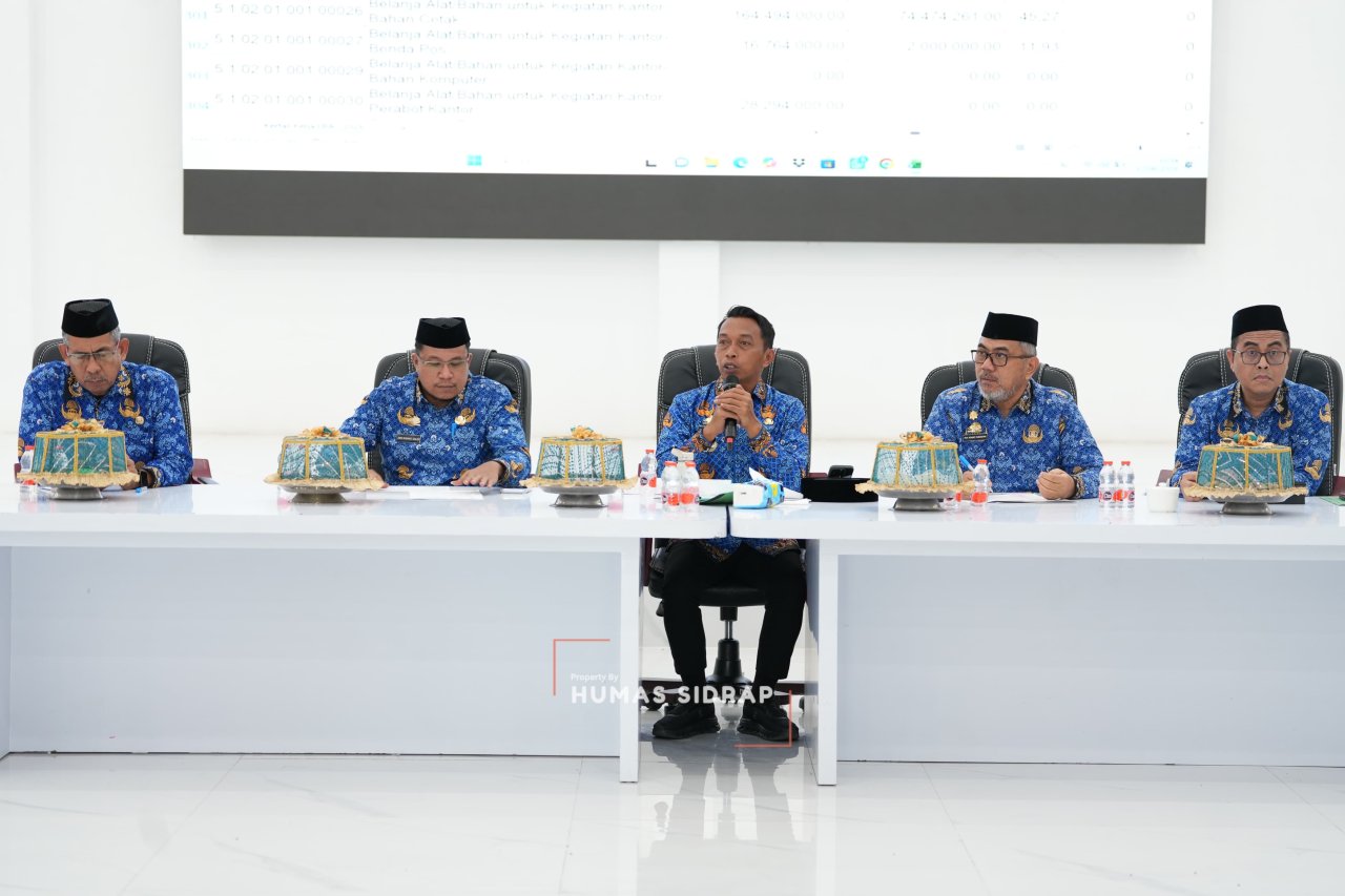 Pastikan Tepat Sasaran, Bupati Sidrap Kawal Ketat Program dan Kinerja OPD