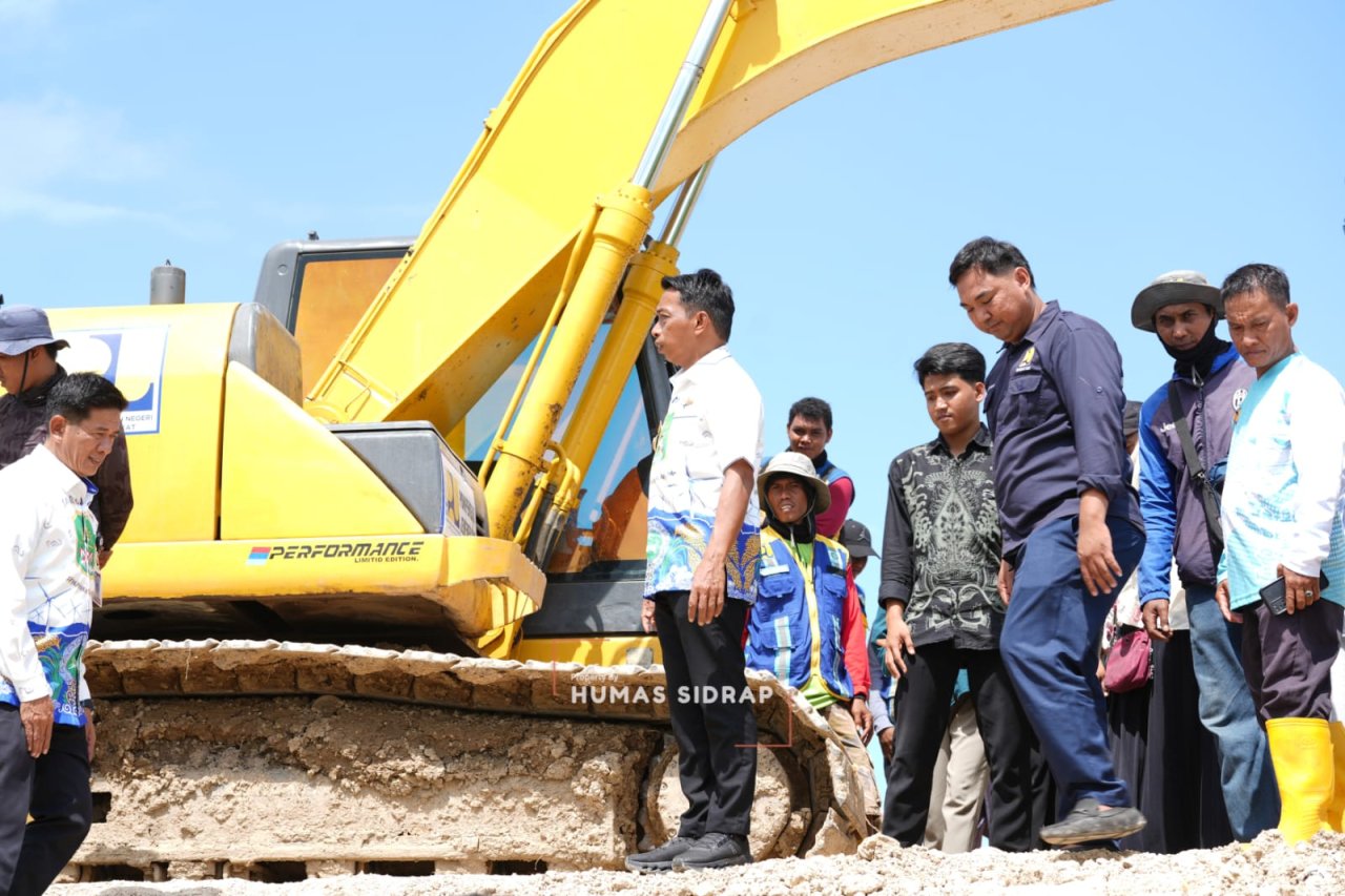 Perbaikan Irigasi Lasireso Masuk Tahap Akhir, Syaharuddin Alrif: Segera Rampung untuk Dukung Petani
