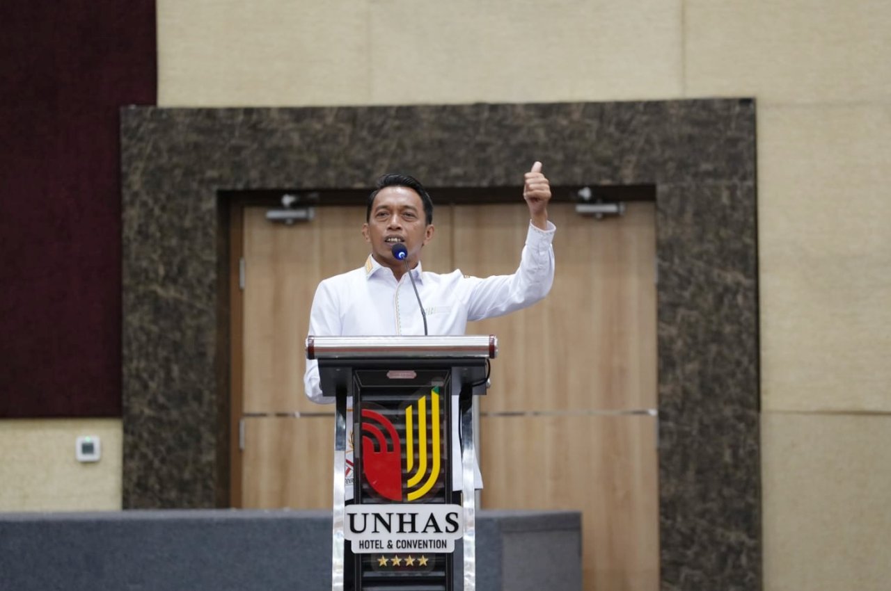 Dari Ekonomi hingga Infrastruktur, Bupati Sidrap Paparkan Capaian Pemerintahan di Mubes IKM-ISA