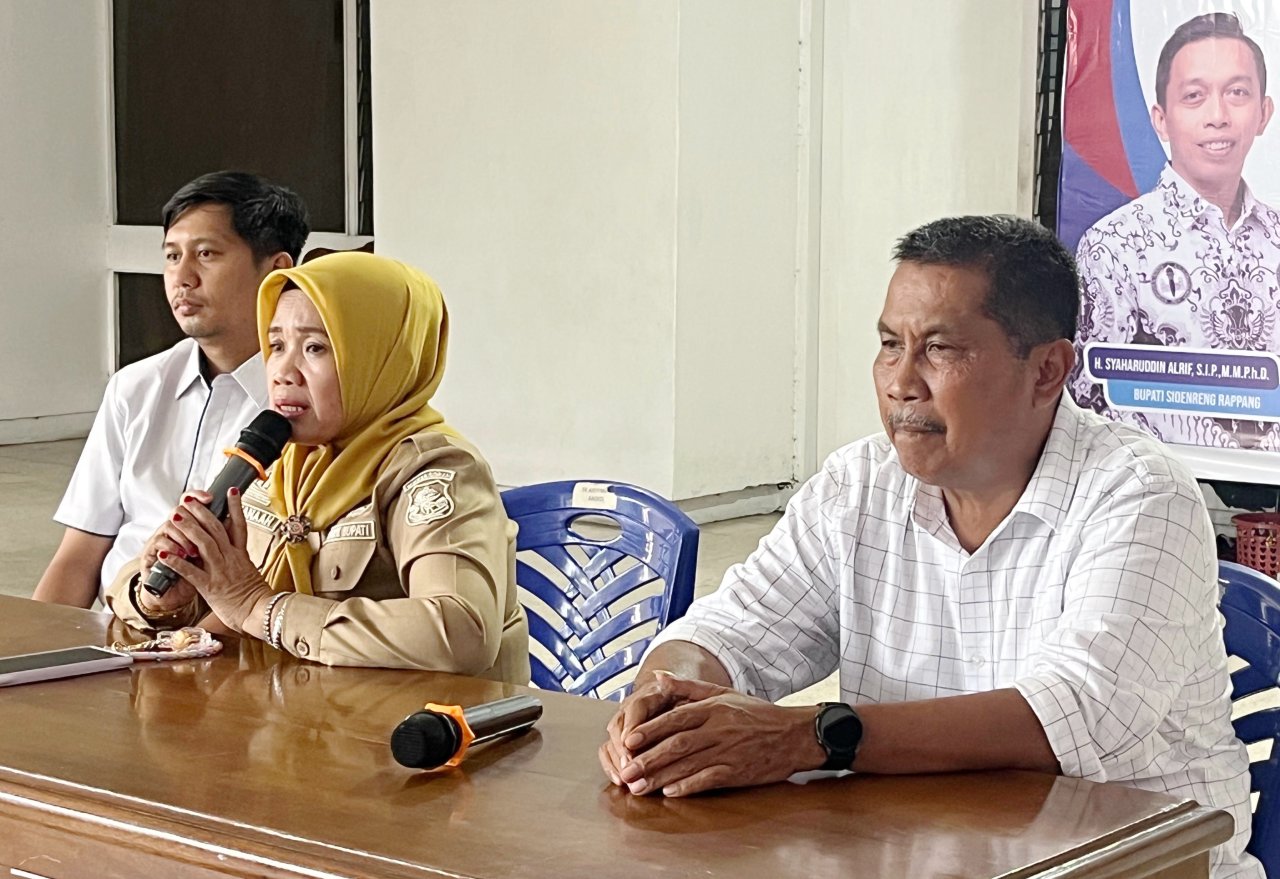 Wabup Nurkanaah Minta Atlet PGRI Sidrap Fokus Persiapan Jelang Porsenijar Provinsi