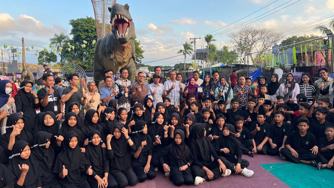 Tembus 22ribu pengunjung, Event Dino Planet Dongkrak Perputaran Ekonomi, Omzet UMKM meningkat drastis dalam 23 Hari