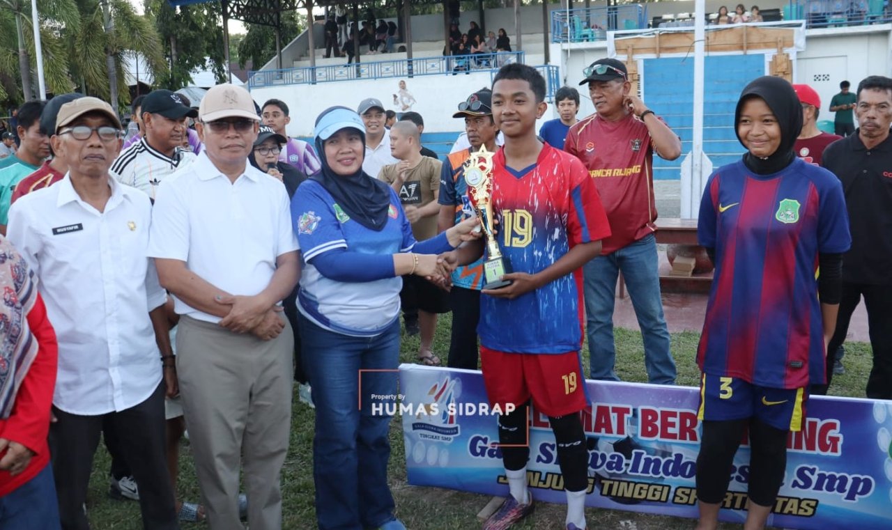 GSI SMP Sidrap 2026 Berakhir, Kecamatan Maritengngae dan Pitu Riase Juara