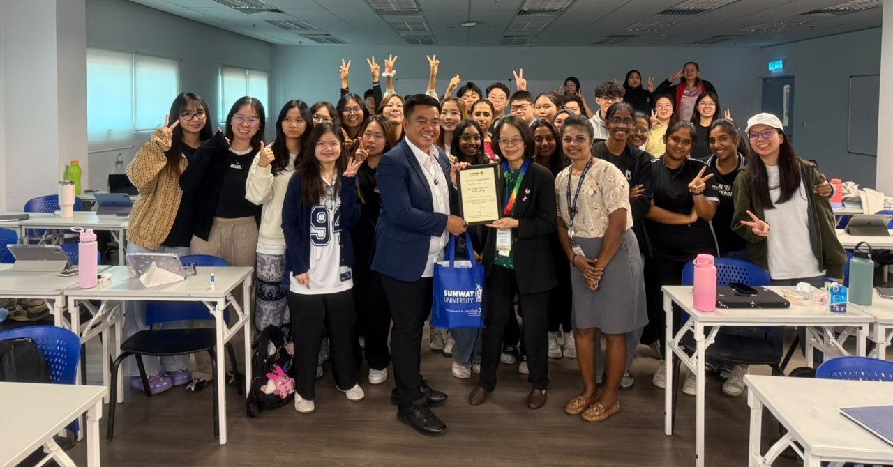 Putra Sidrap Jadi Guest Lecturer di Sunway University Malaysia, Diundang Kembali Semester Depan