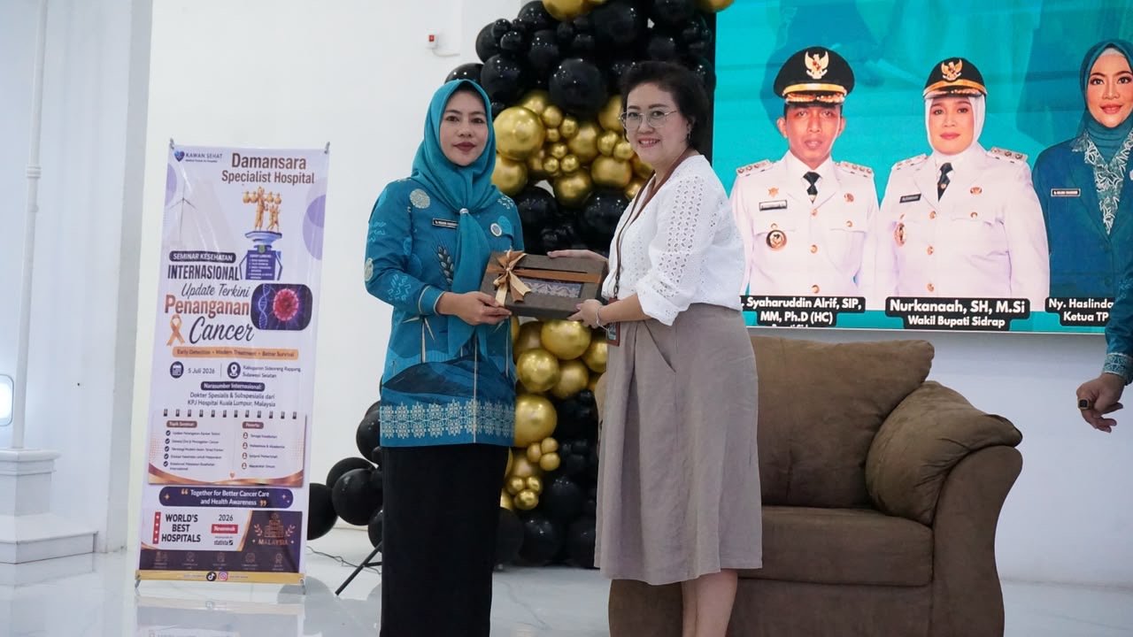 Seminar Internasional Penanganan Kanker di Sidrap Sukses, Diikuti Lebih dari 500 Peserta