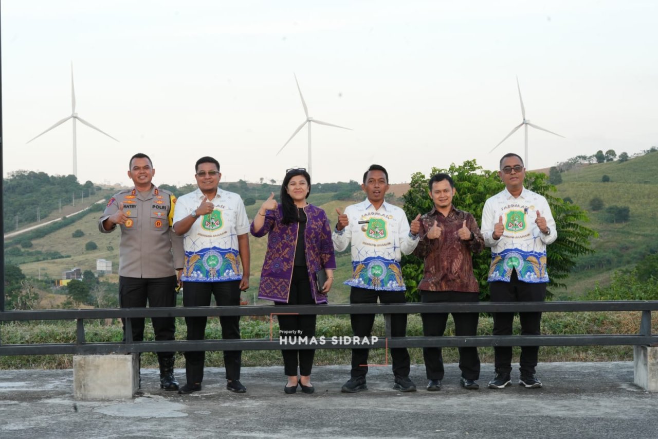 Bappenas Tinjau PLTB Sidrap, Pengembangan 100 MW Bakal Kukuhkan Sidrap sebagai Lumbung Energi Terbarukan