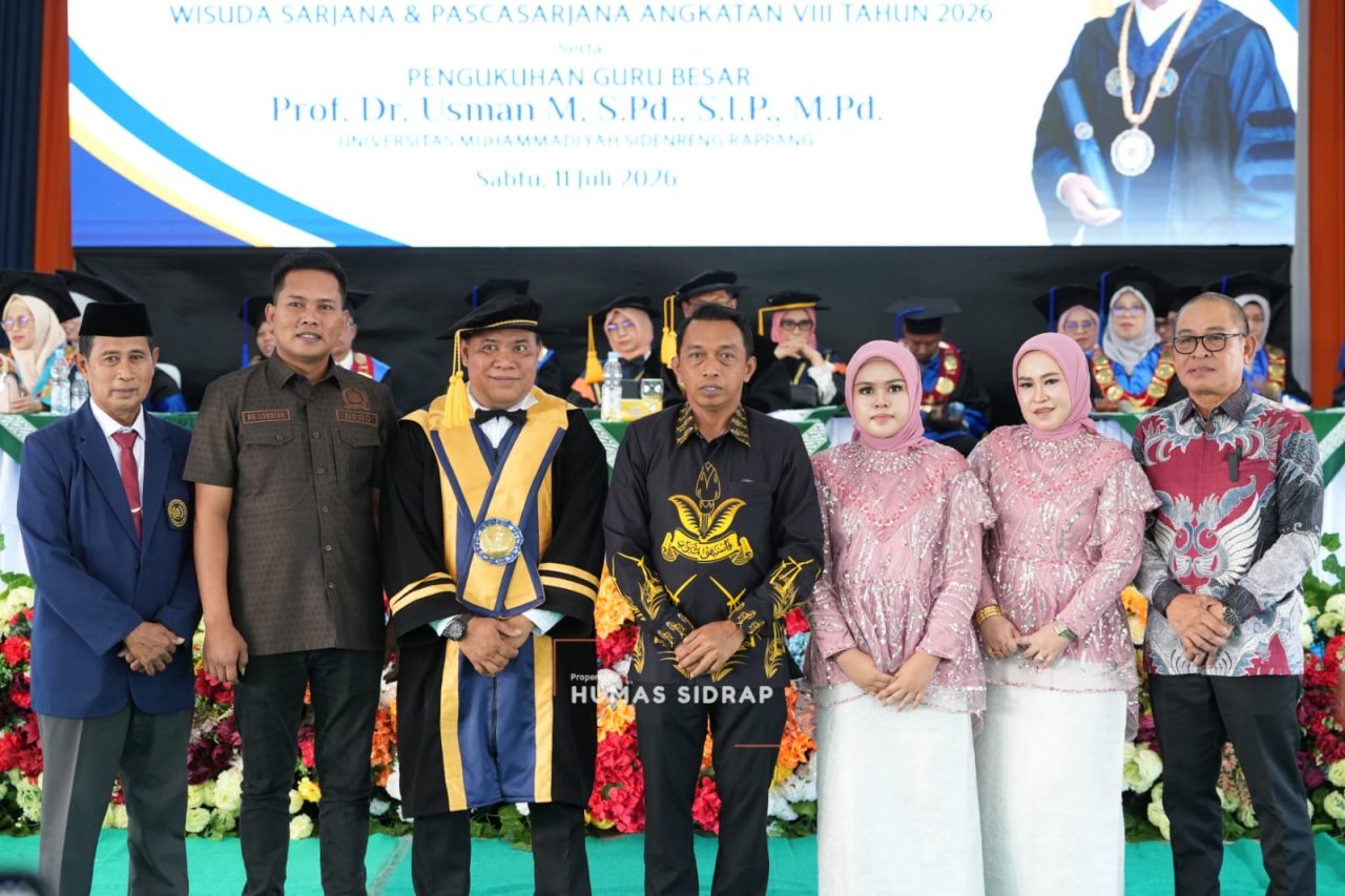 Bupati Sidrap Hadiri Wisuda UMS, Visi Pendidikan Unggul Makin Nyata