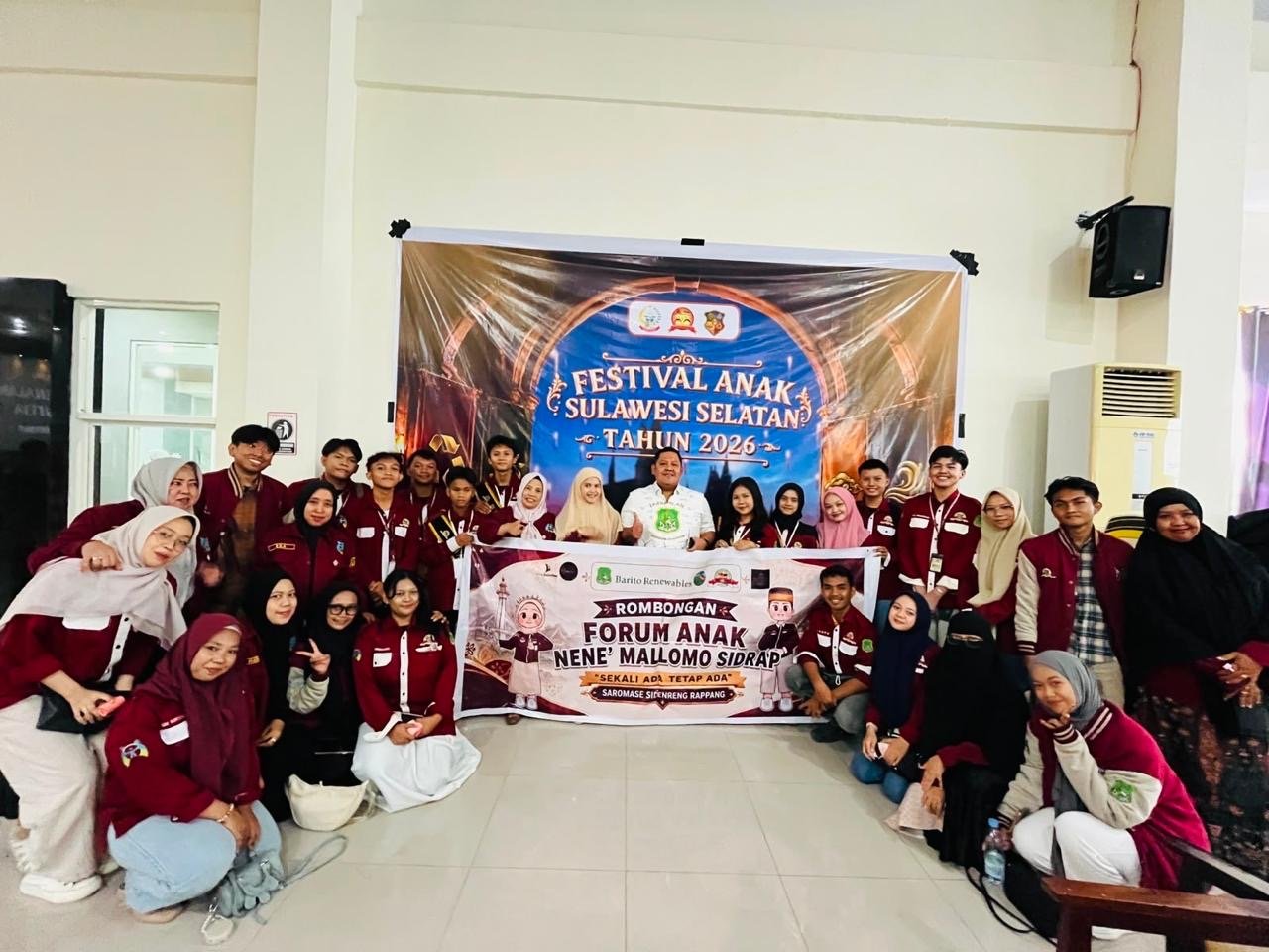 Kembangkan Potensi, Forum Anak Nene Mallomo Ikuti Festival Anak Sulawesi Selatan 2026