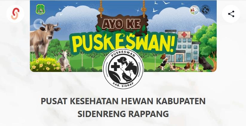 E-Puskeswan: Inovasi Digital Permudah Layanan Kesehatan Hewan di Kabupaten Sidrap