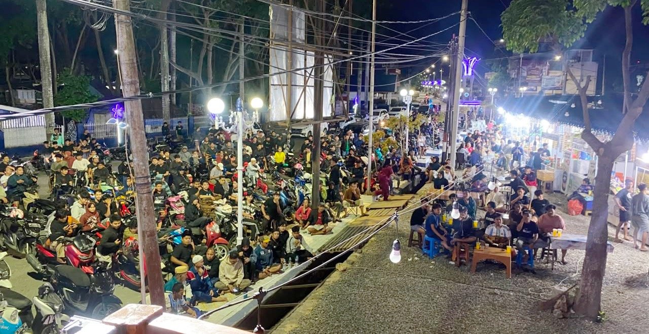 Gol Menit Akhir Bikin Nobar di Sidrap Makin Seru, Argentina ke Final