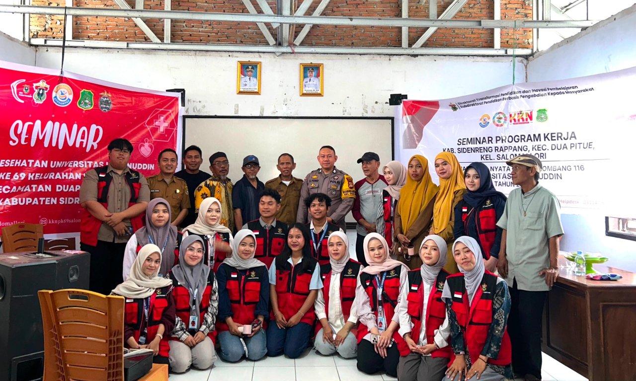 Dukung Pengembangan Potensi Salomallori, KKN-T 116 Unhas Hadirkan Beragam Program Inovasi