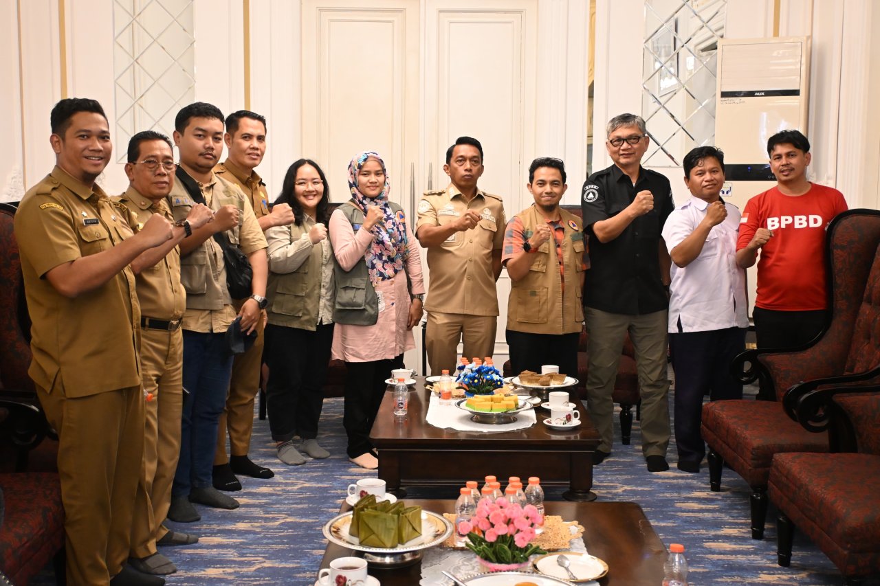BNPB Verifikasi Jembatan Bulu Cenrana, Bupati Sidrap Perjuangkan Pembangunan Jembatan Permanen