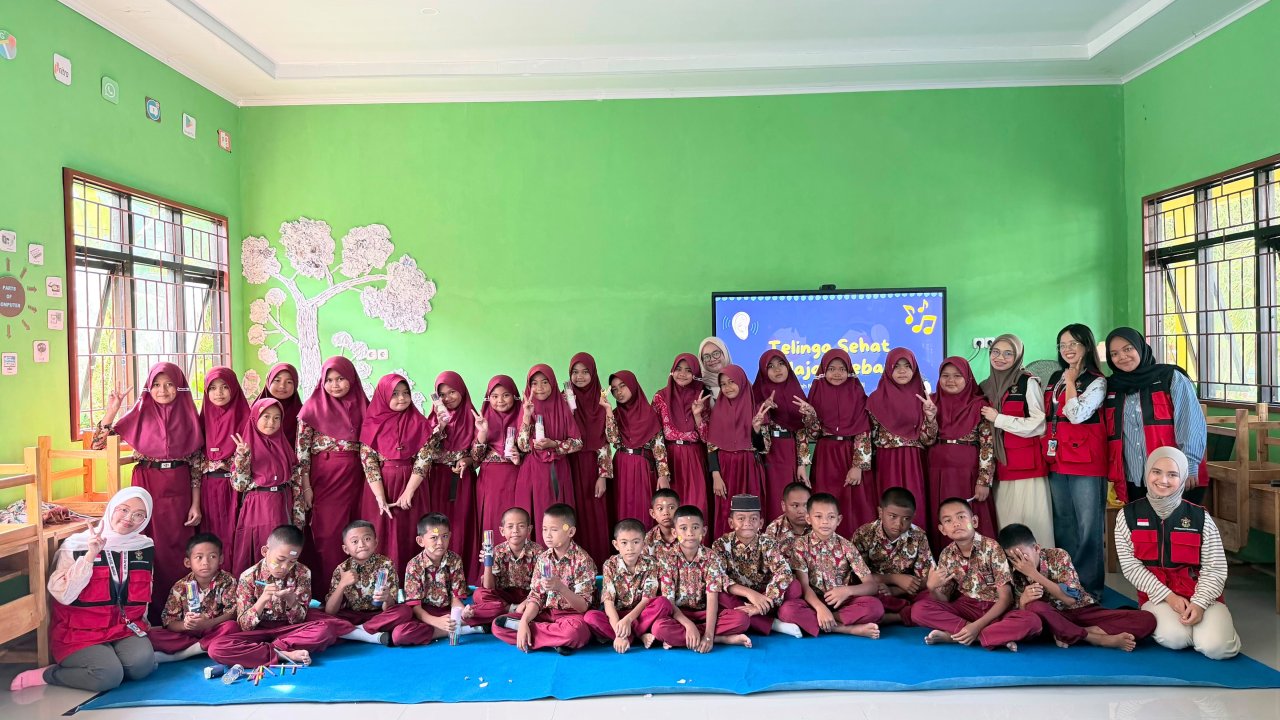 Misi Kecil, Dampak Besar! KKN Unhas Tanamkan Kebiasaan Jaga Mata dan Telinga pada Siswa SDN 1 Benteng