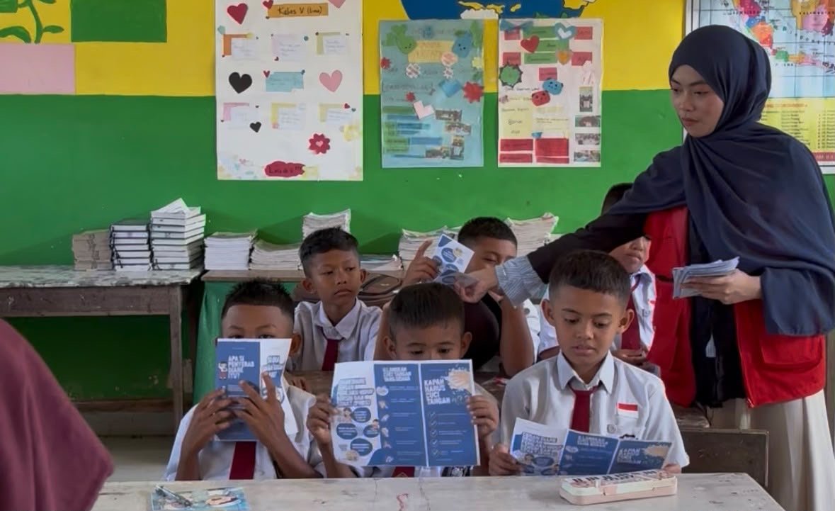 Lewat SI DIA, KKN-PK Unhas Posko Ajubissue Perkuat Kebiasaan Sehat Cegah Diare