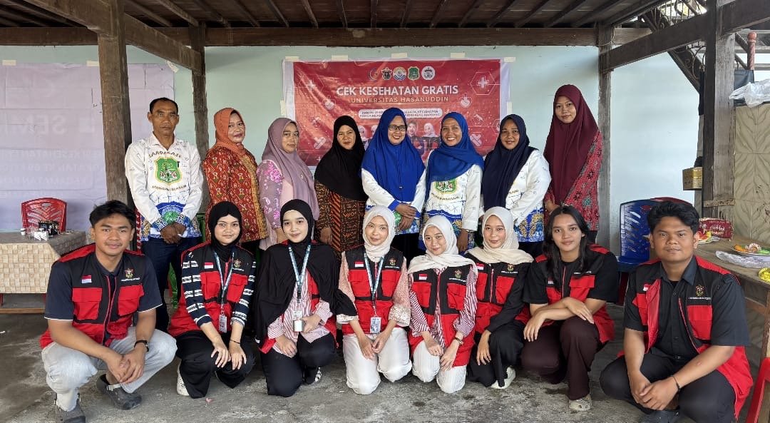 Kolaborasi KKN-PK Unhas dan Puskesmas Rappang Adakan Skrining Gratis di Lalebata