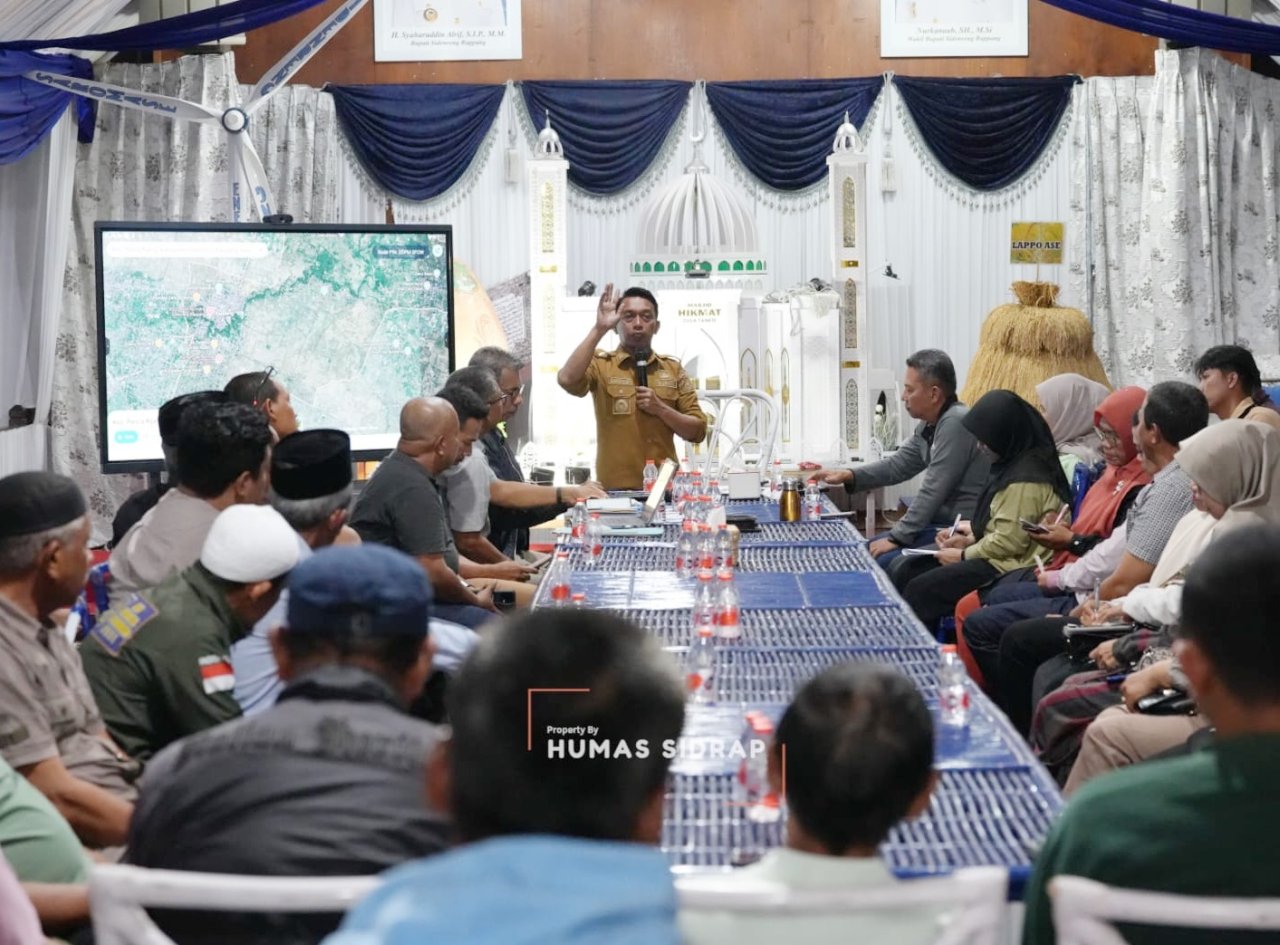 132 Titik Pompanisasi Dikebut, Bupati Sidrap Minta Listrik Masuk Sawah Dipercepat