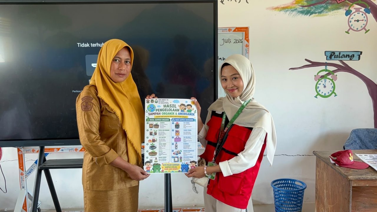 Belajar Pilah Sampah Jadi Makin Asyik! Siswa SDN 4 dan SDN 5 Mojong Ikut Edukasi Interaktif