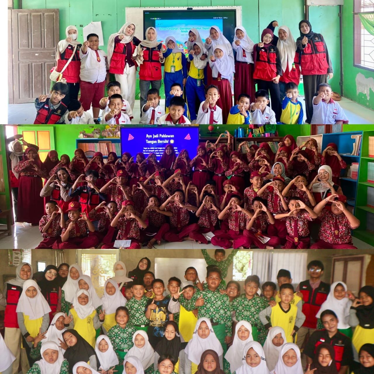 Smart Postur Sapa Siswa di Sumpang Mango, Gerakan Tubuh yang Tepat untuk Anak Hebat