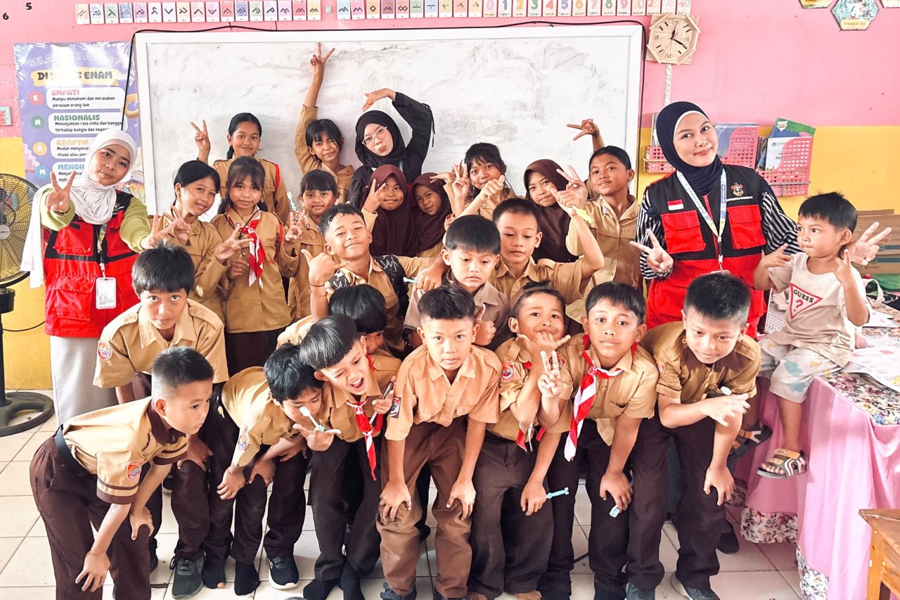 Dikemas Interaktif, Program SIGEMAS KKN-PK Unhas Bangun Kebiasaan Murid Menjaga Kesehatan Gigi