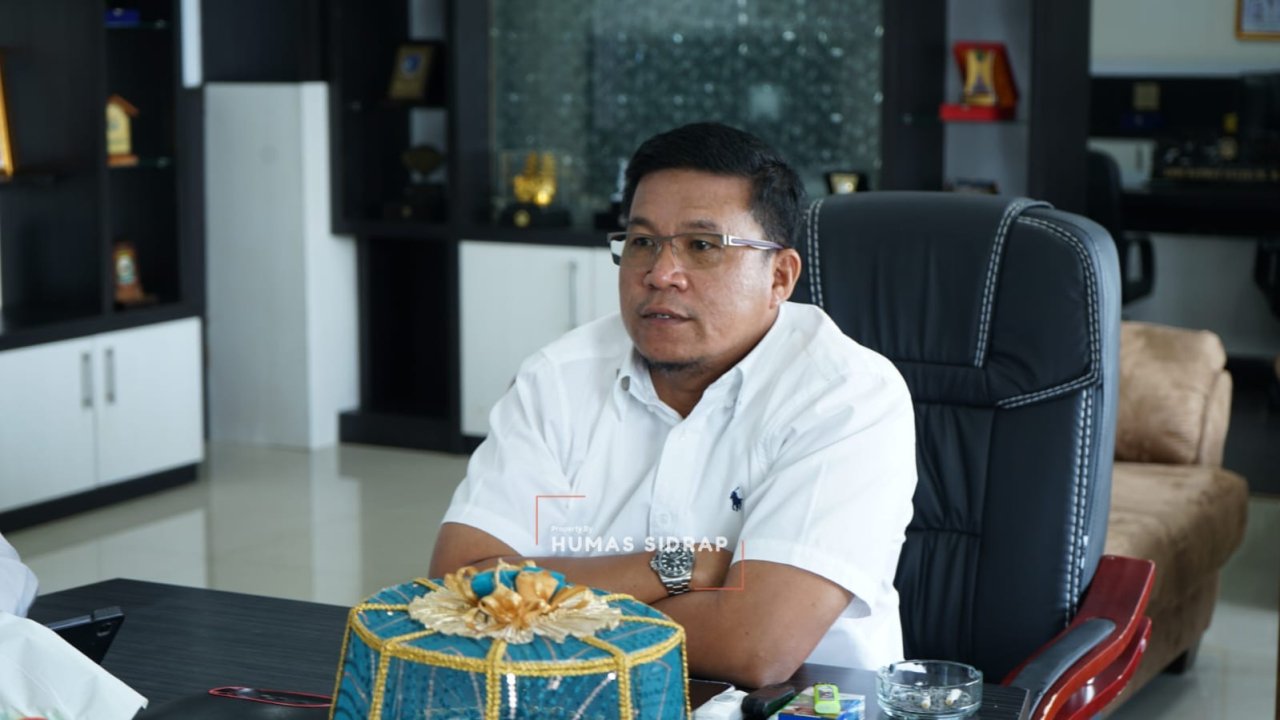 Rakor Penetapan LSD Digelar ATR/BPN, Sekda Andi Rahmat Paparkan Capaian LP2B Sidrap Tertinggi di Sulsel