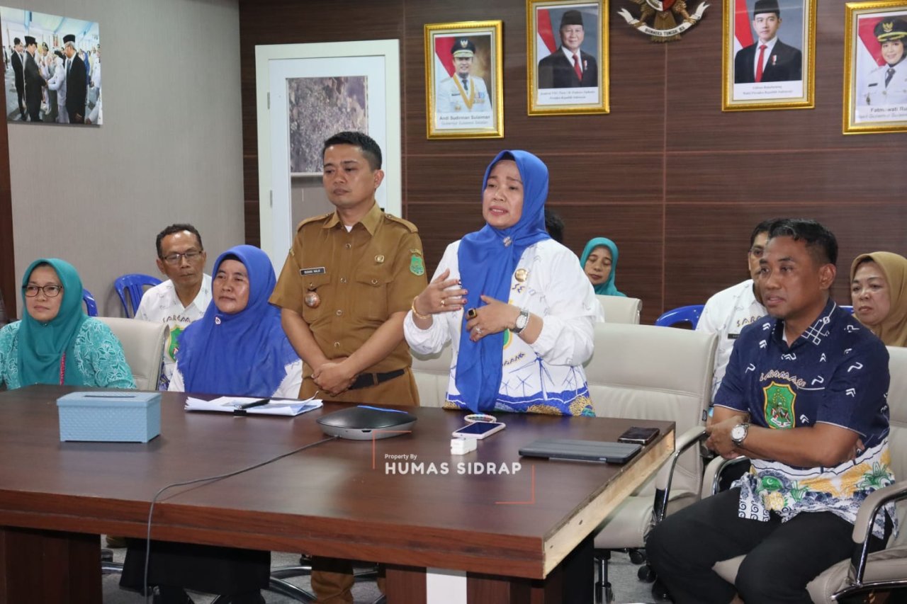 Ikuti Pemaparan Lomba Desa dan Kelurahan Berprestasi, Nurkanaah Optimistis Wakil Sidrap Raih Hasil Terbaik