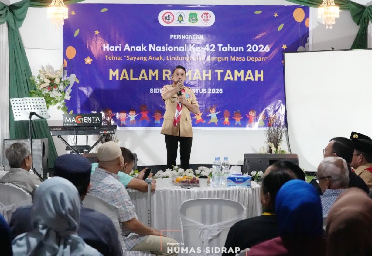 Peringati Hari Anak Nasional, Syaharuddin Alrif Paparkan Capaian dan Target Kesehatan Sidrap