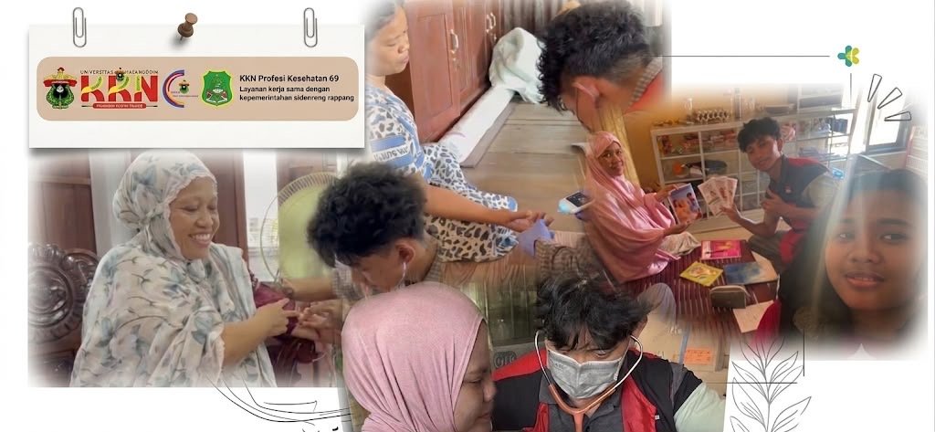 Berawal dari Percakapan Santai, Mahasiswa KKN-PK Unhas Hadirkan Skrining Klinis dan Edukasi Door-to-Door di Arateng