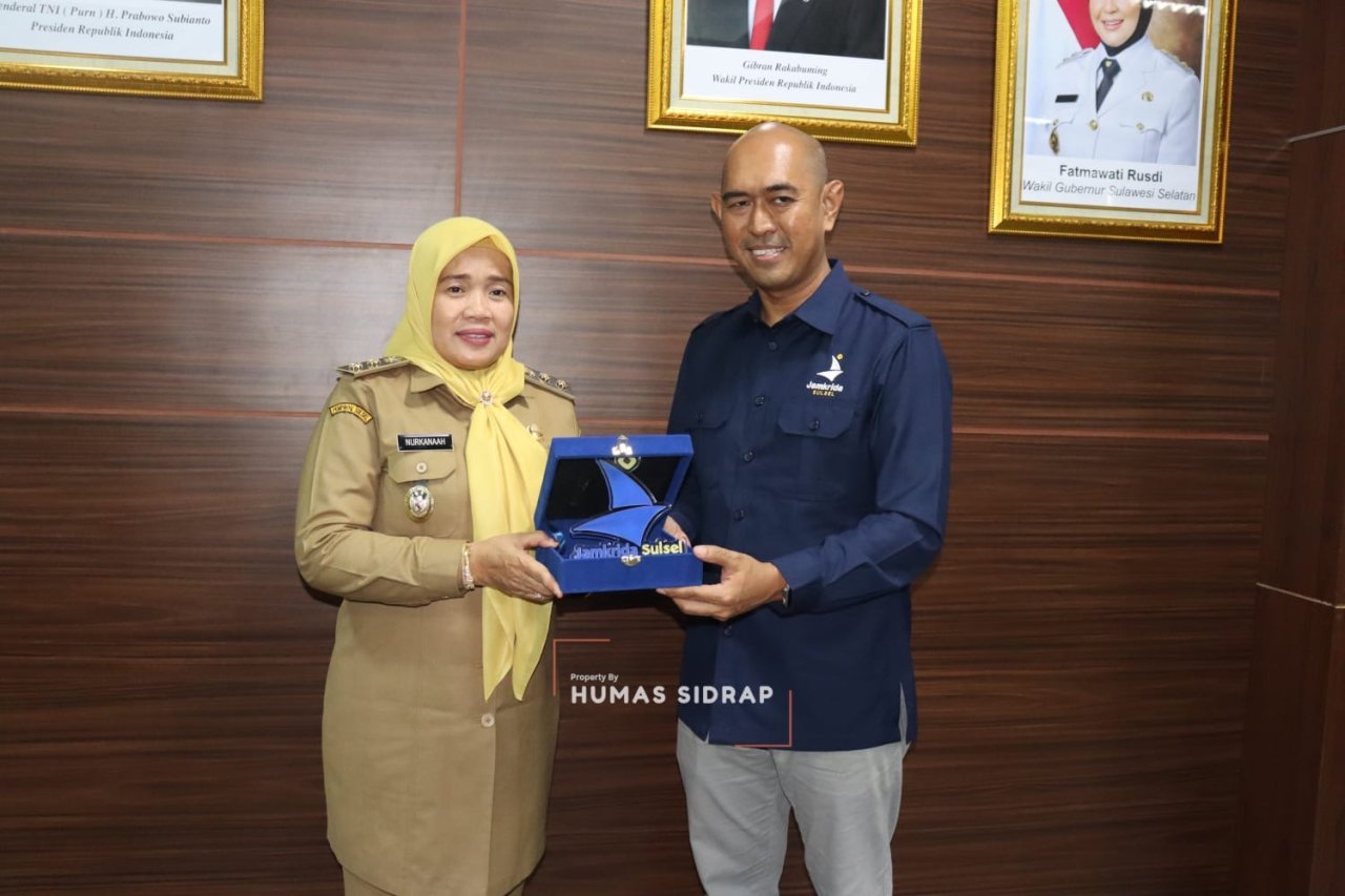 Wabup Sidrap Terima Audiensi PT Jamkrida Sulsel, Siapkan Kerja Sama Dukung Pengembangan UMKM