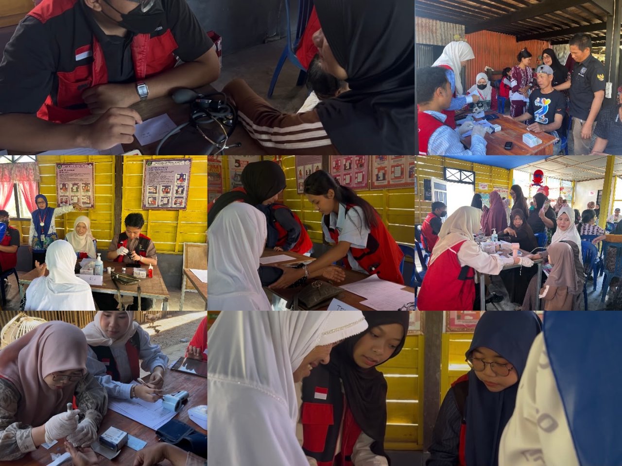 Cegah Penyakit Tidak Menular Sejak Dini, Mahasiswa KKN Unhas Lakukan Skrining di Dua Posyandu Desa Kanie