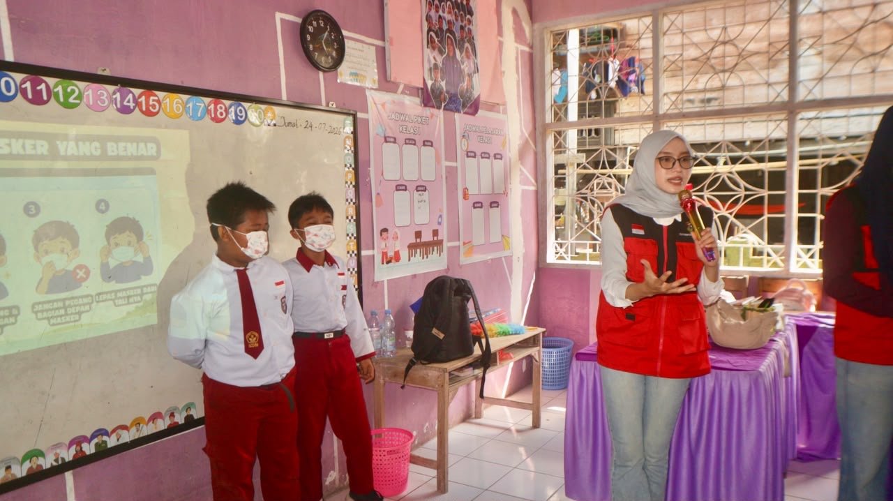 Siswa Belajar Jaga Paru, Tiga Sekolah di Sumpang Mango Ikut Program SAPA