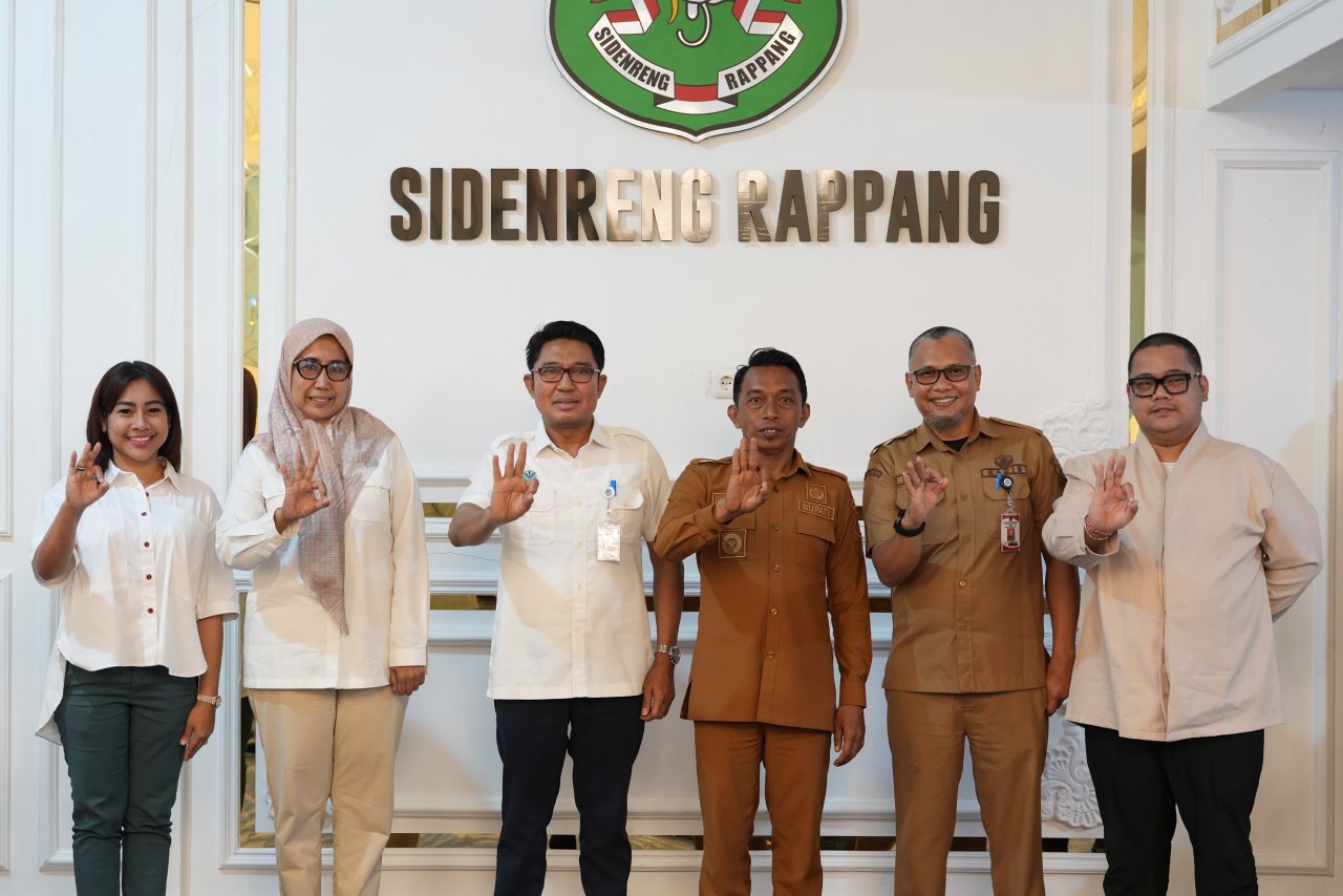 Bupati Sidrap Terima Kunjungan Kapusdal LH SUMA, Soroti Transisi Pengelolaan Sampah