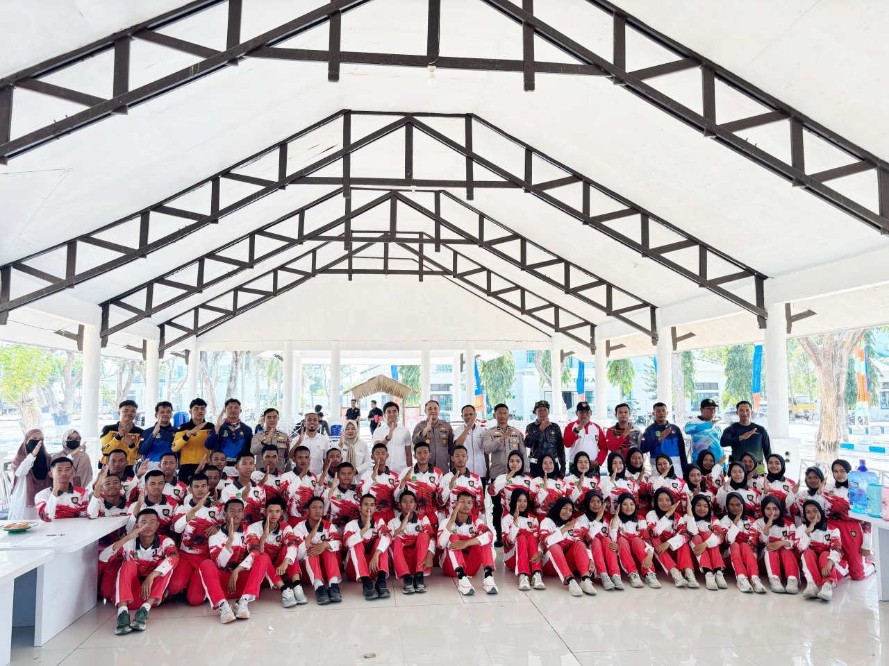 Jadi Generasi Cerdas dan Berprestasi, Calon Paskibraka Sidrap Dibekali Edukasi Bahaya Narkoba