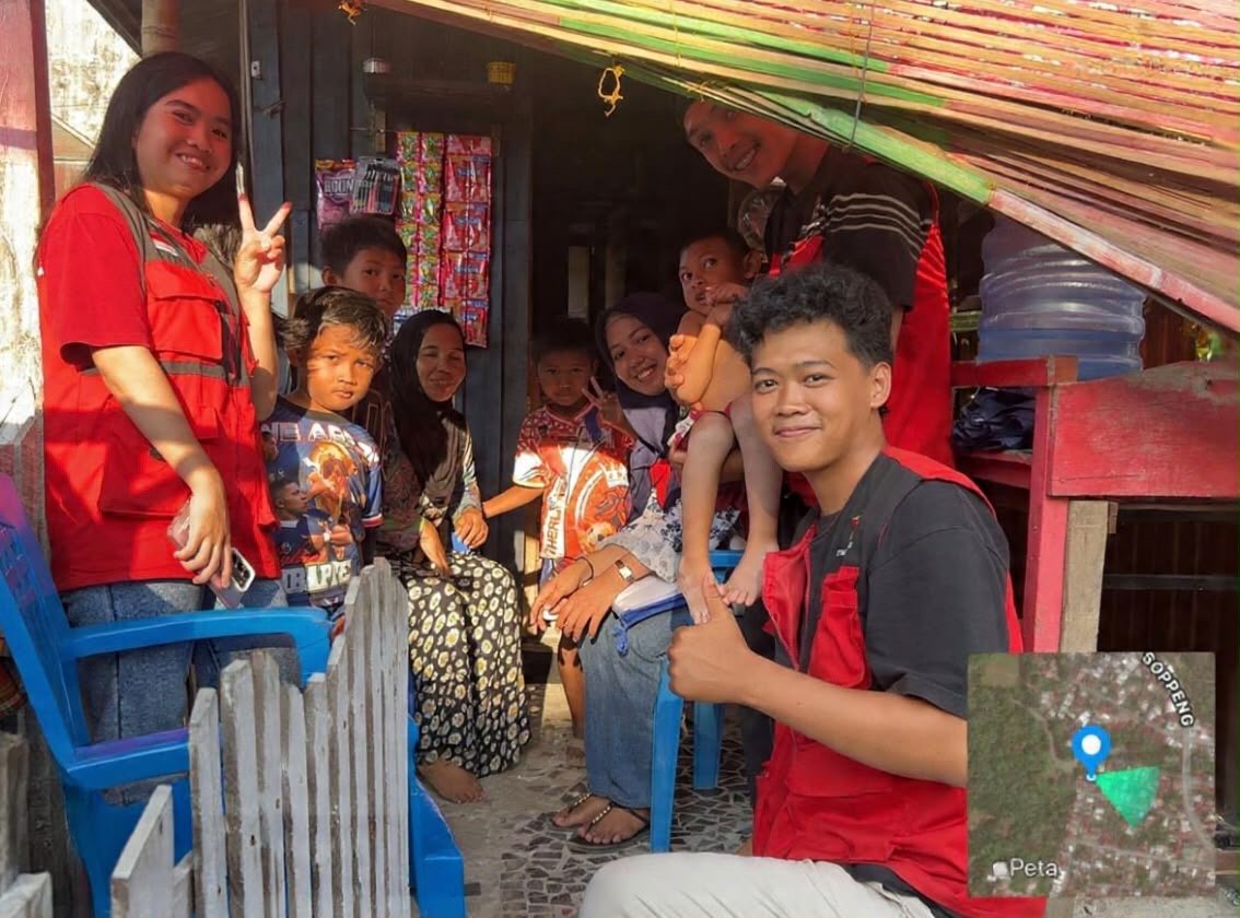 KKN-T Perubahan Iklim Unhas Petakan Kerentanan Perubahan Iklim di Bilokka