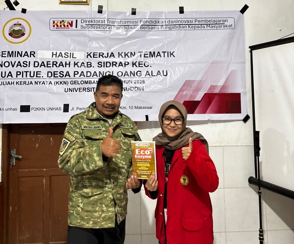 Merangkum Hasil Pengabdian, KKN Unhas Hadirkan Inovasi Sampah Organik di Padangloang Alau